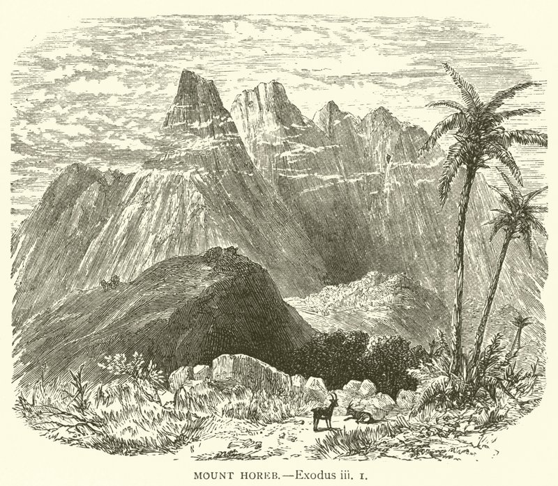 Monte Horeb, Exodus, iii de English School