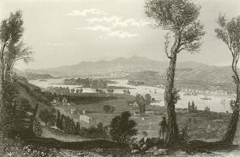 Monte Ida, no Hudson de English School