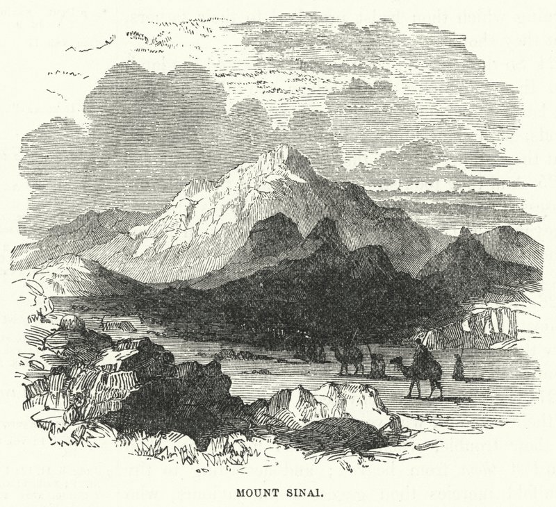 Monte Sinai (gravura) de English School