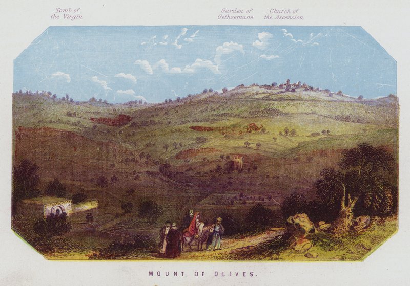 Monte das Oliveiras (cor litho) de English School