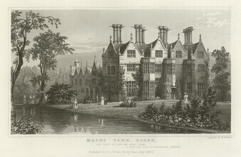 Moyns Park, Essex, a sede de George William Gent, Esquire de English School