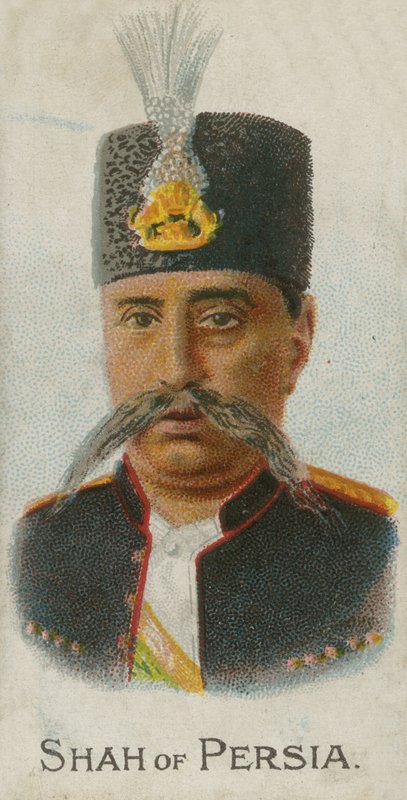 Mozaffar ad-Din, Xá da Pérsia de English School