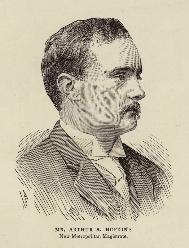 Sr. Arthur A Hopkins (gravura) de English School
