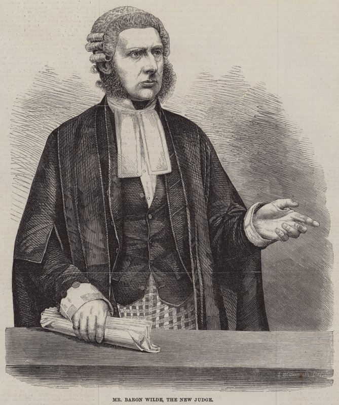 Sr. Baron Wilde, o novo juiz de English School