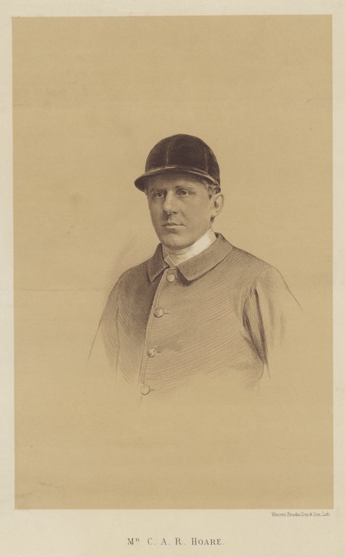 Sr. C A R Hoare (litografia) de English School