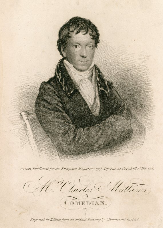 Sr. Charles Matthews, comediante de English School