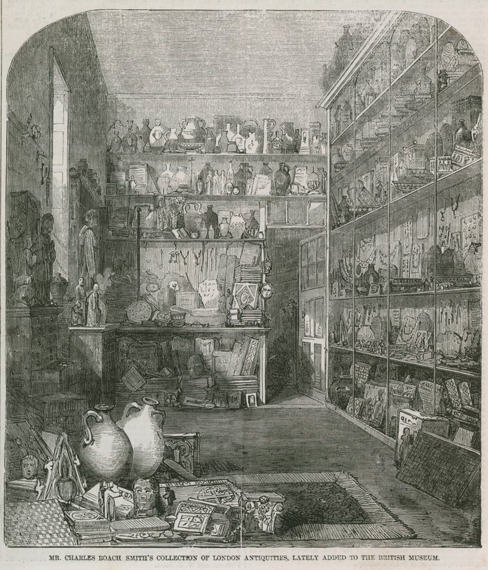 Charles Roach Smiths coleção de antiguidades de Londres de English School