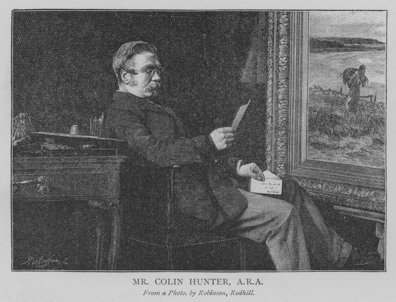 Sr. Colin Hunter, ARA (gravura) de English School