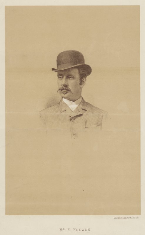 Sr. E Frewen (litografia) de English School