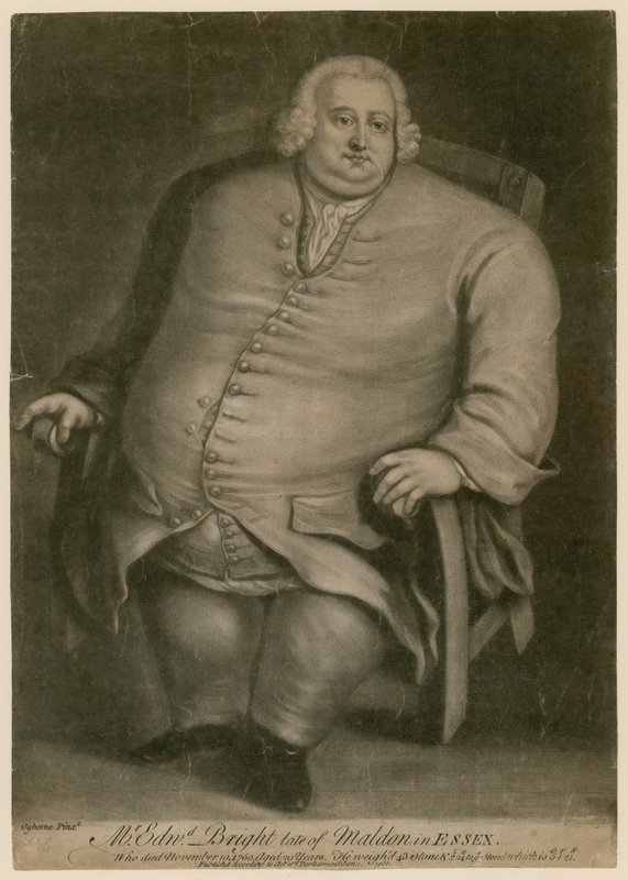 Sr. Edward Bright, falecido em Maldon, Essex, falecido em 10 de novembro de 1750, aos 29 anos de English School