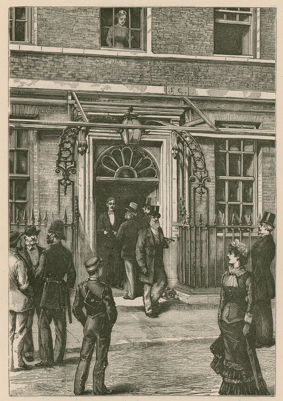 Doença de Gladstones: inquiridores ansiosos em Downing Street de English School