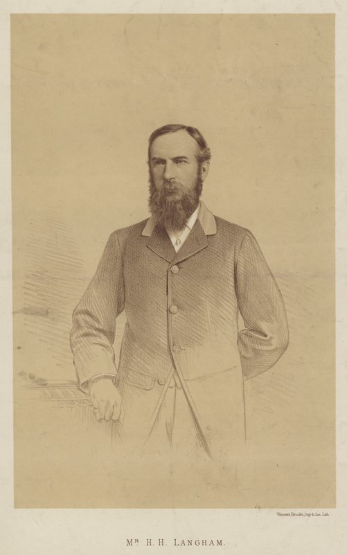 Sr. H H Langham (litho) de English School