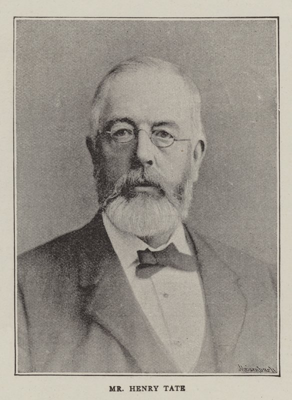 Sr. Henry Tate (gravura) de English School