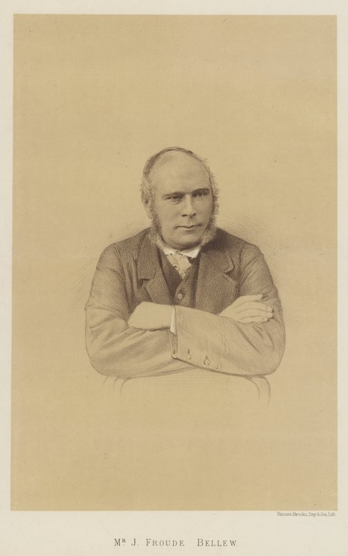 Sr. J Froude Bellew (litografia) de English School