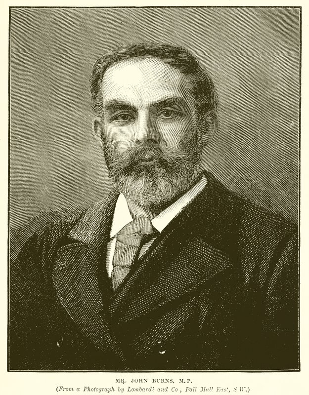 Sr. John Burns, deputado de English School