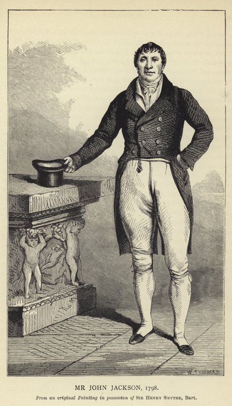 Sr. John Jackson, 1798, De uma pintura original em posse de Sir Henry Smythe, Baronet de English School