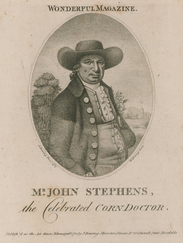 Sr. John Stephens, o célebre médico do milho de English School