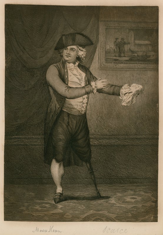 Sr. Moses Keans imitação de Hendersons Hamlet de English School