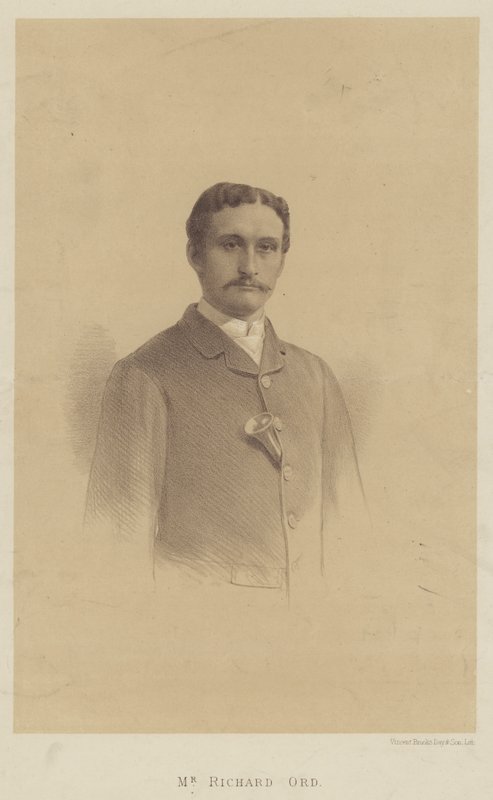 Sr. Richard Ord (litografia) de English School