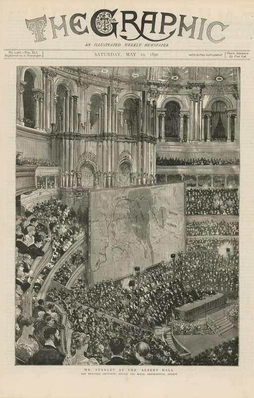 Sr. Stanley no Albert Hall de English School
