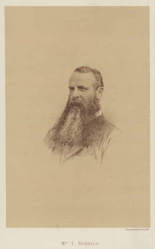 Sr. T Nickalls (litografia) de English School