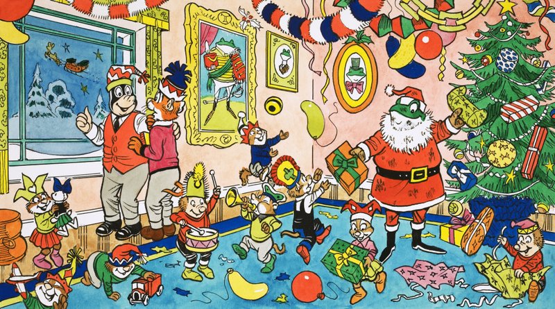 Festa de Natal do Sr. Sapo de English School