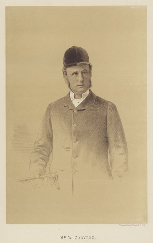 Sr. W Coryton (litografia) de English School