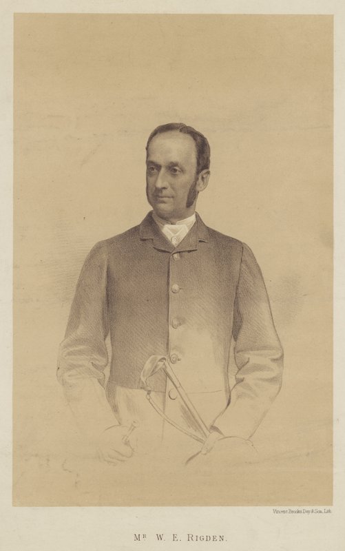 Mr W E Rigden (litografia) de English School