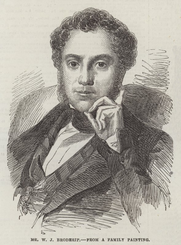 Sr. W J Broderip (gravura) de English School