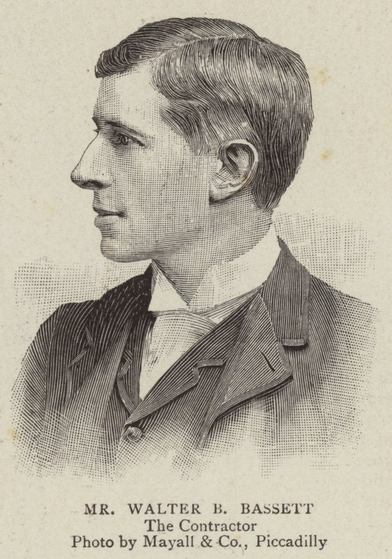 Sr. Walter Bassett (gravura) de English School
