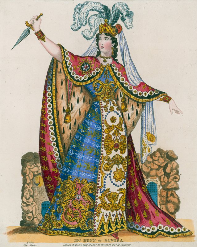 Mrs Bunn as Elvira de English School
