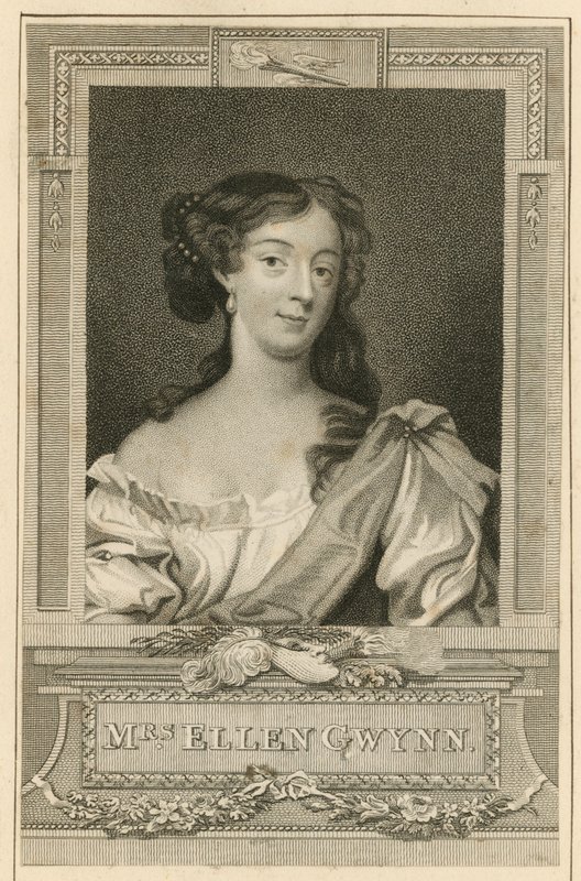 Sra. Ellen Gwynn, atriz de English School