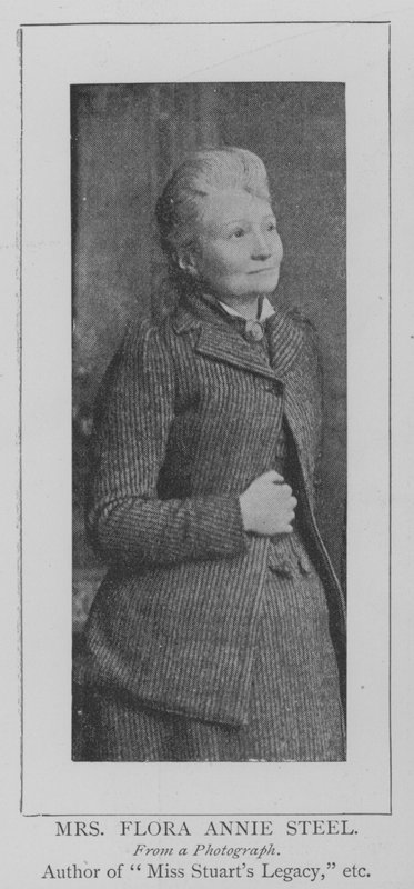 Sra. Flora Annie Steel (gravura) de English School