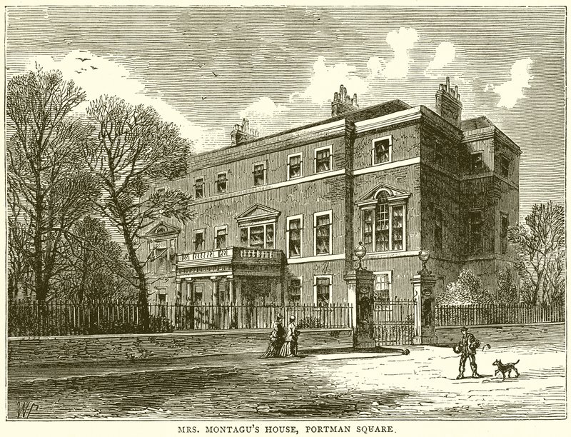 Casa da Sra. Montagus, Portman Square de English School