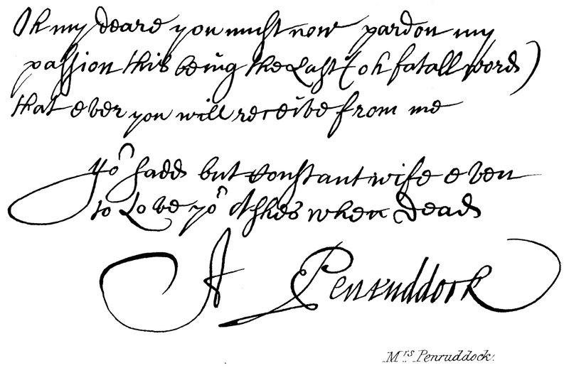 Deputada Penruddock de English School