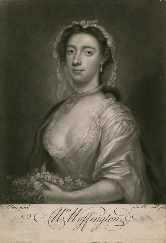 Sra. Woffington, atriz de English School