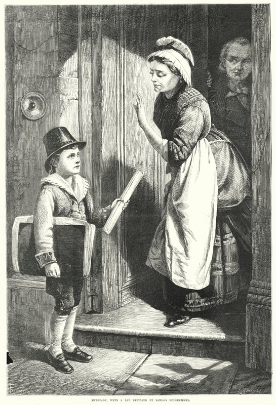 Mulready, When a Lad repulsed by Bank