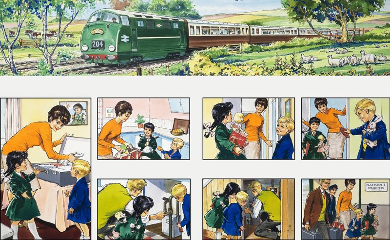 A mamã mostra-lhe como: Ir de férias de English School