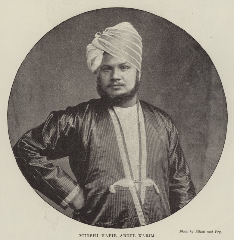 Munshi Hafir Abdul Karim (gravura) de English School
