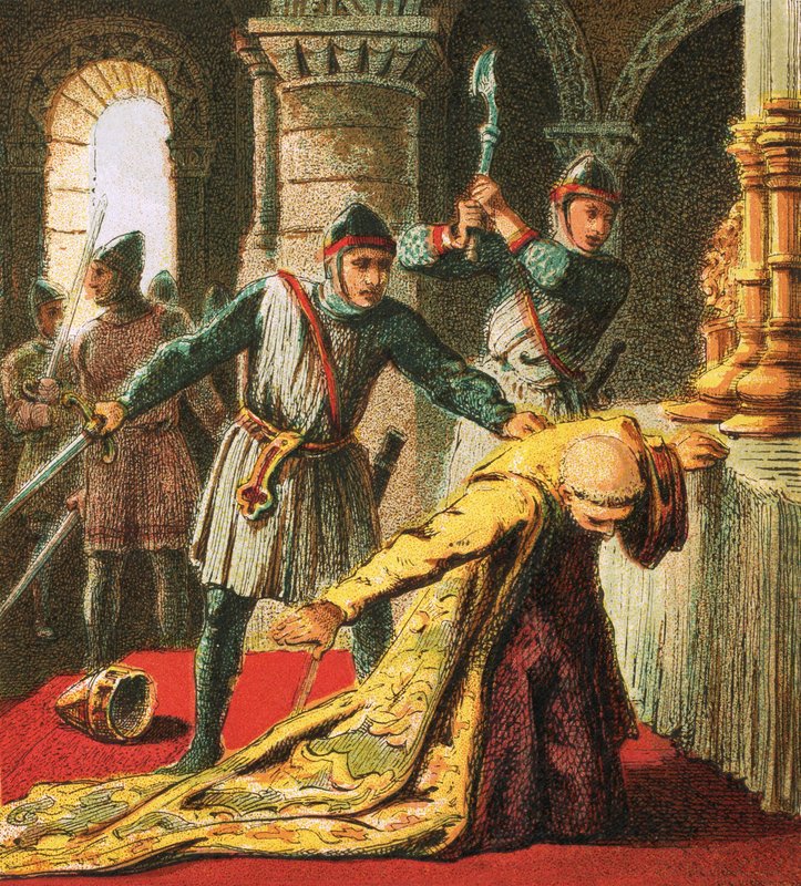 Assassinato de Thomas a Becket de English School