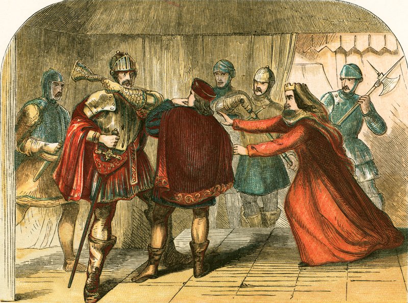 Assassinato do príncipe de Gales por Edward IV e seus irmãos de English School