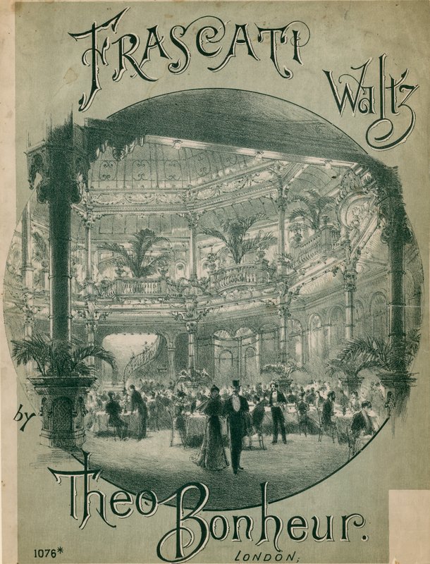 Partitura de Frascati Waltz de Theo Bonheur de English School
