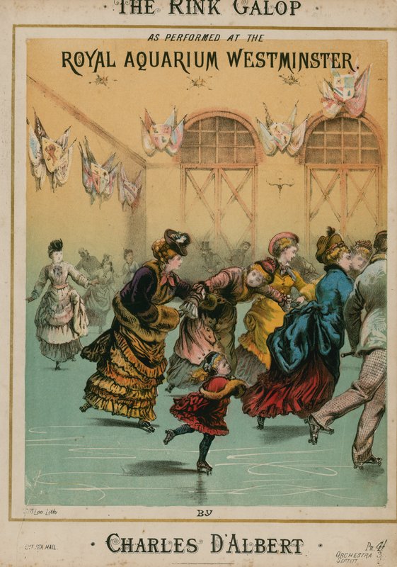 Partitura de The Rink Galop de Charles DAlbert de English School