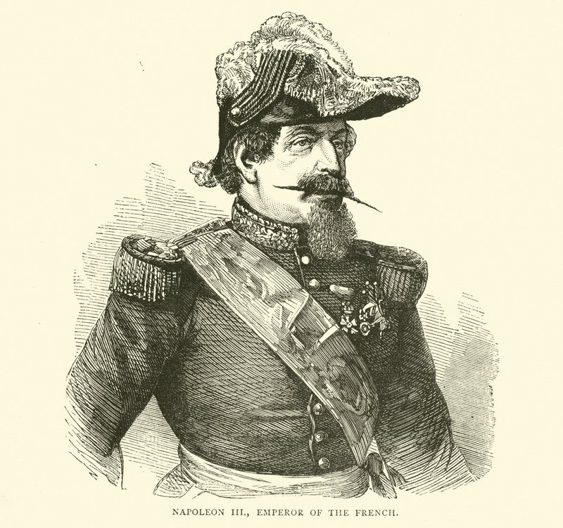 Napoleão III, imperador dos franceses, julho de 1870 de English School