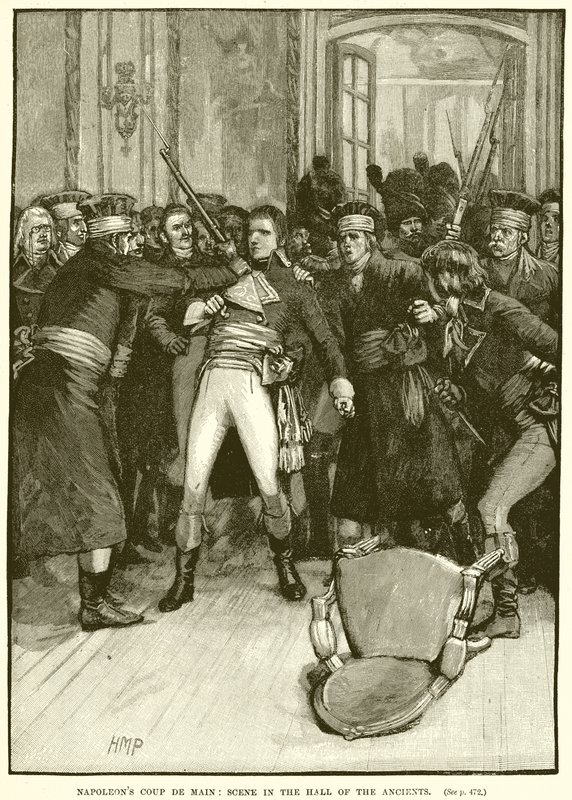 Napoleons Coup de Main: Cena no Hall dos Antigos de English School