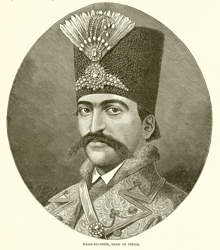 Nasser ed Deen, Xá da Pérsia de English School
