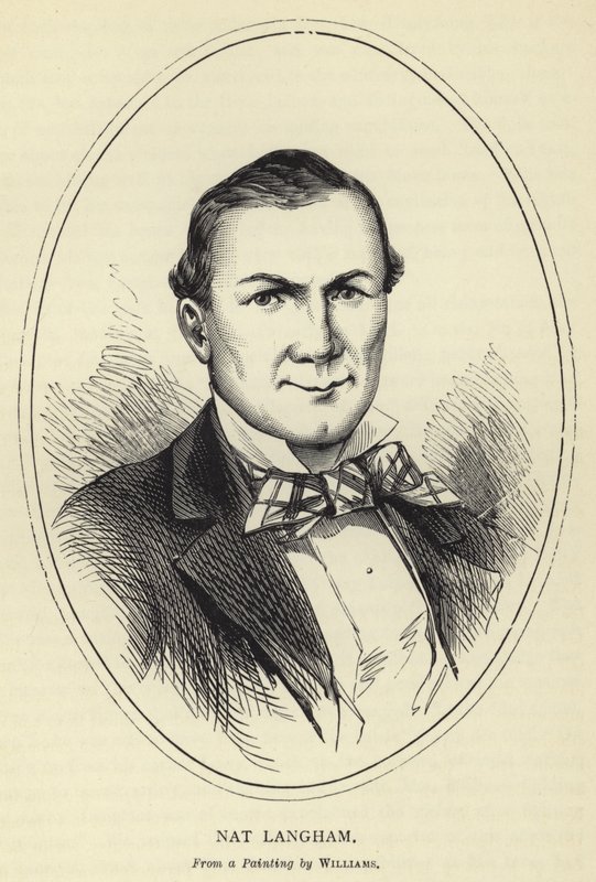 Nat Langham, de uma pintura de Williams de English School