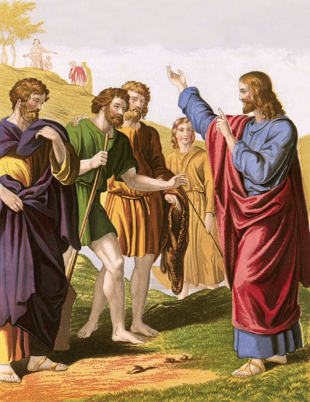 Natanael vem a Jesus de English School