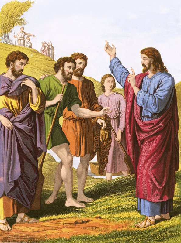 Natanael vem a Jesus de English School