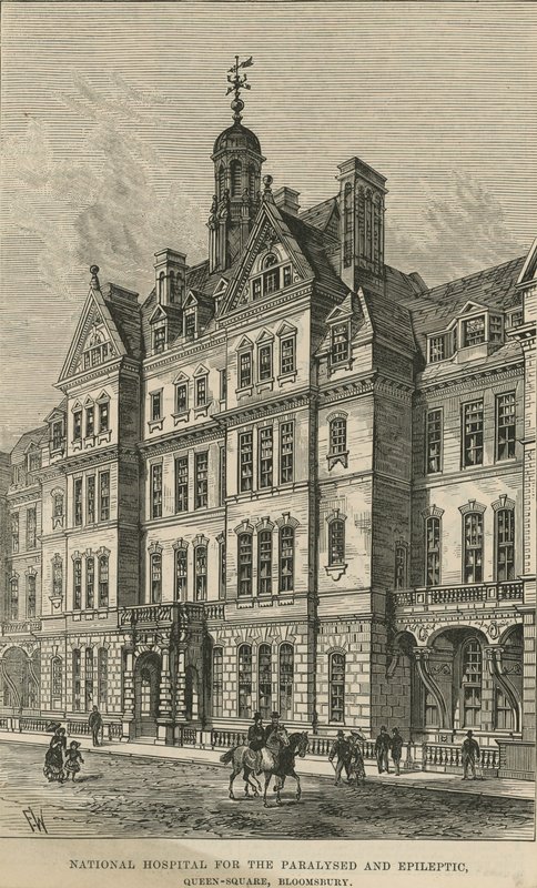 Hospital Nacional para o Paralisado e Epiléptico, Queen Square, Bloomsbury de English School